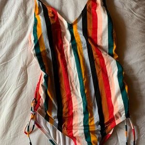 Multicolored one piece